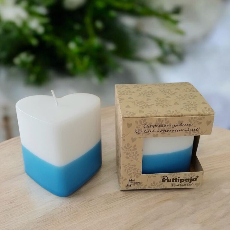 SYDÄNKYNTTILÄ SUOMI 8 cm 1 kpl lahjalaatikossa