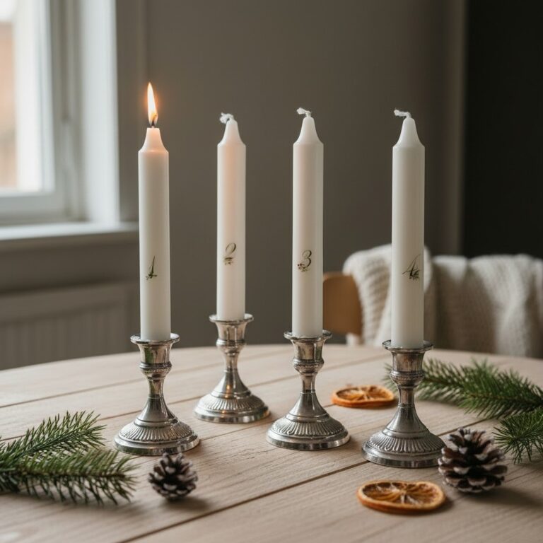Adventtikruunusetti, 4 kpl